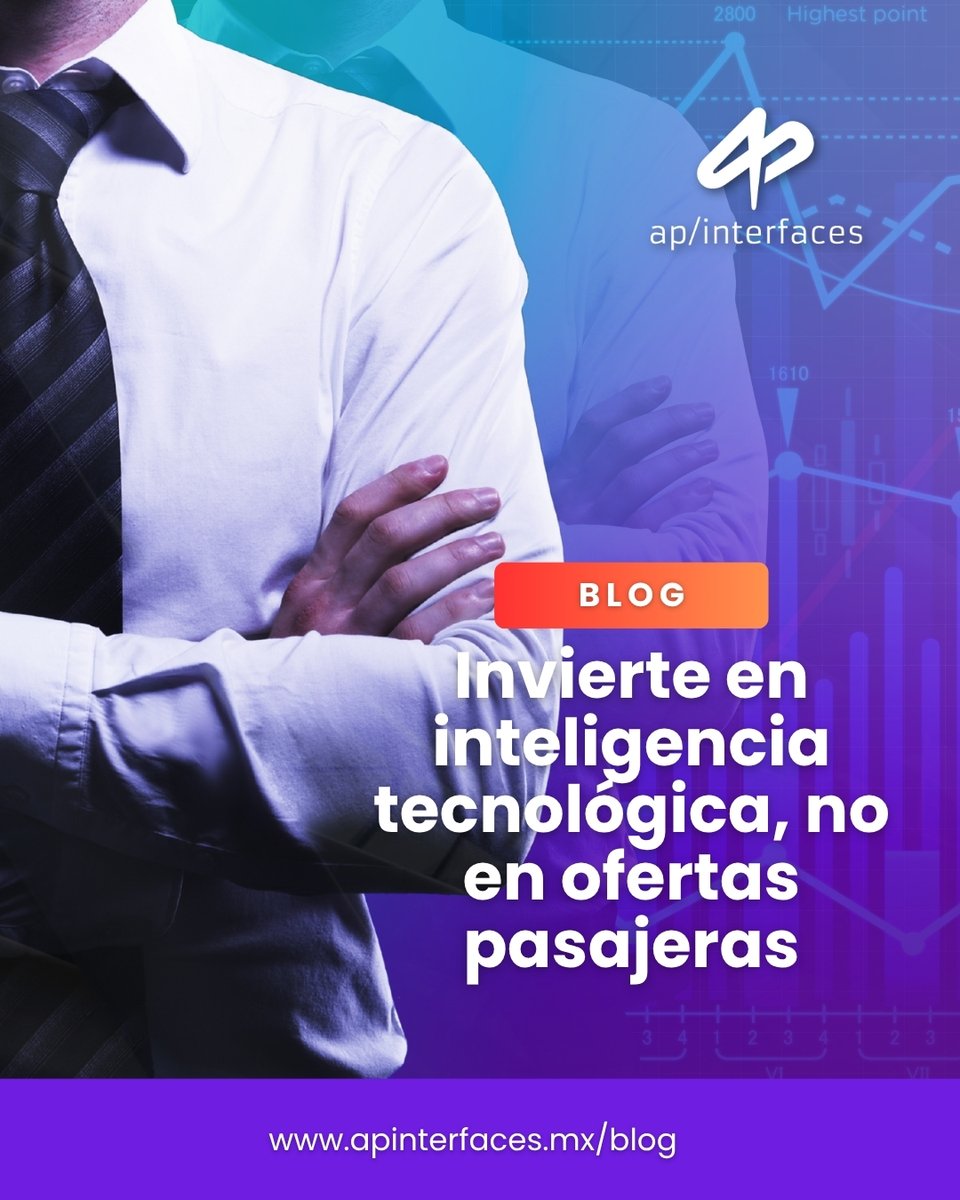 APinterfaces's tweet image. Antes de gastar en software o sistemas inconexos, pregúntate: ¿esta inversión genera rentabilidad real?

Descubre cómo convertir la inversión tecnológica en resultados: apinterfaces.mx/blog
