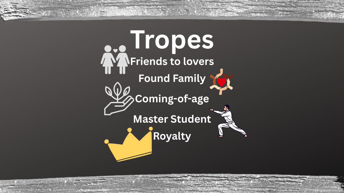 LeggettRaine's tweet image. A cosy sapphic Romantasy with explorations of the beauty of forged bonds through love, loyalty, and friendship.

A galaxy rich in magic ✨
Friendship that blooms into more 🌸
A princess and her royal noble knight 👑
Heartfelt Drama 🎞️

“I’ll be your strongest ally!”
#pitch #query