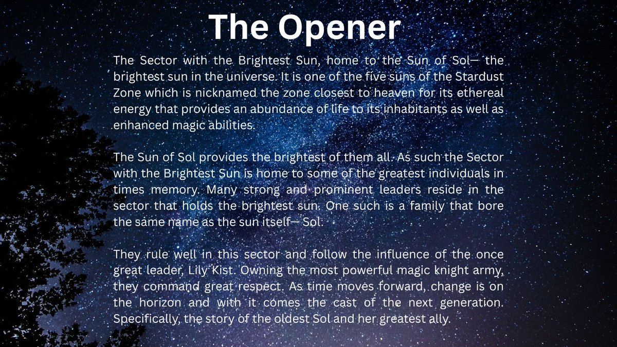 LeggettRaine's tweet image. A cosy sapphic Romantasy with explorations of the beauty of forged bonds through love, loyalty, and friendship.

A galaxy rich in magic ✨
Friendship that blooms into more 🌸
A princess and her royal noble knight 👑
Heartfelt Drama 🎞️

“I’ll be your strongest ally!”
#pitch #query