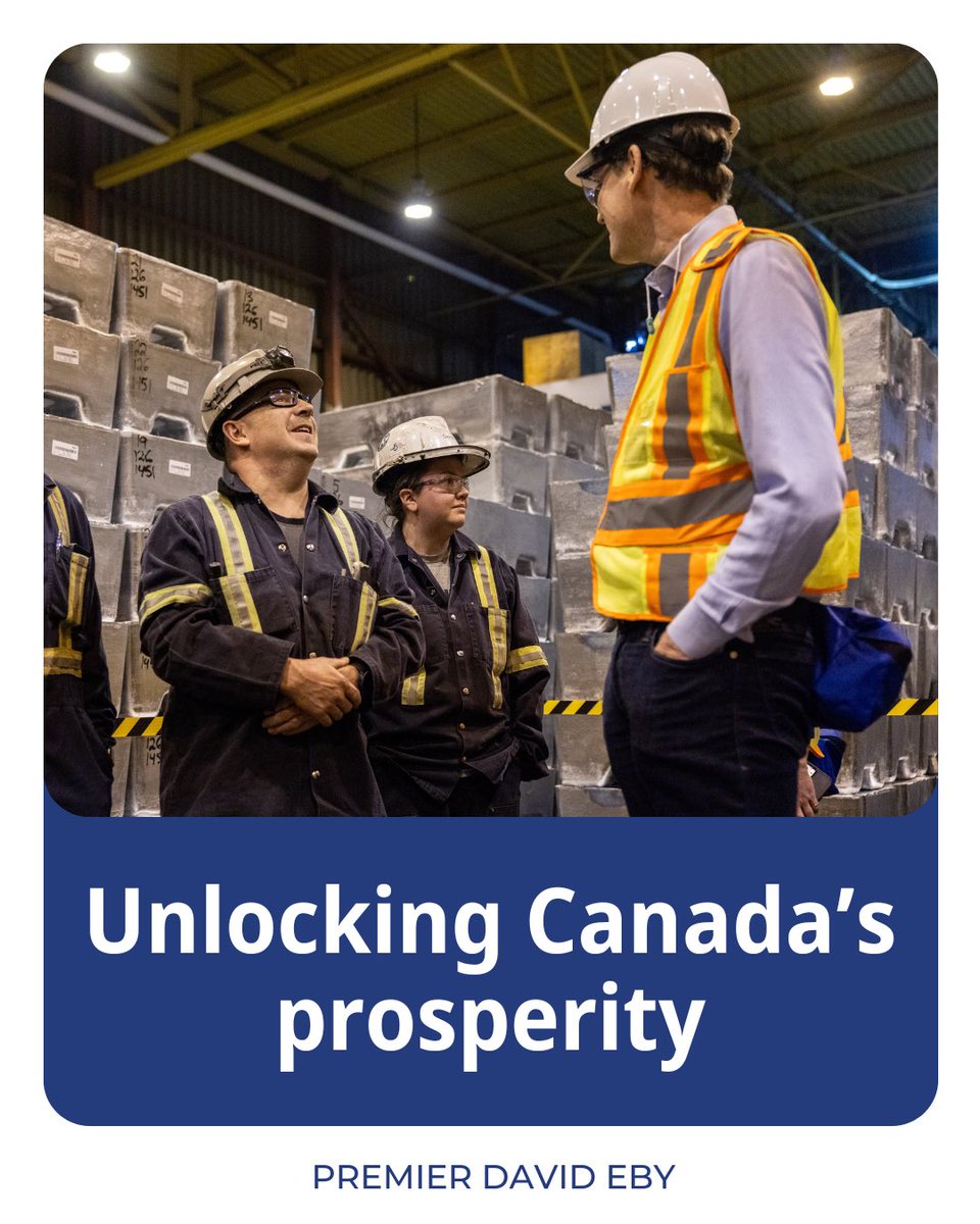 Dave_Eby's tweet image. Once again, Ottawa’s showing confidence in BC as a place that can get big things done. 

With two more multi-billion-dollar energy projects in Northwest BC identified by the federal government as major projects, we’re leading Canada’s new economy &amp;amp; creating jobs across BC.

(1/2)