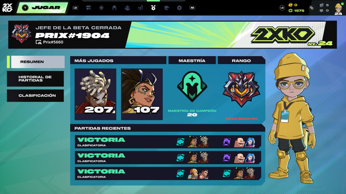 Volví. A ver si esta vez llego a Challenger