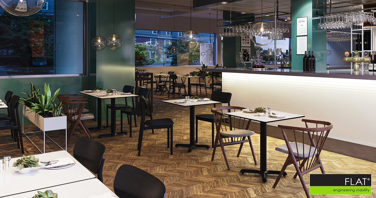 FlatTech's tweet image. The holidays are for celebrations — not wobbly tables. 🎄

Keep your guests steady and smiling this season with FLAT® Table Bases and Equalizers.

#FLATTech #WobbleFreeDining #Hospitality #HolidaySeason