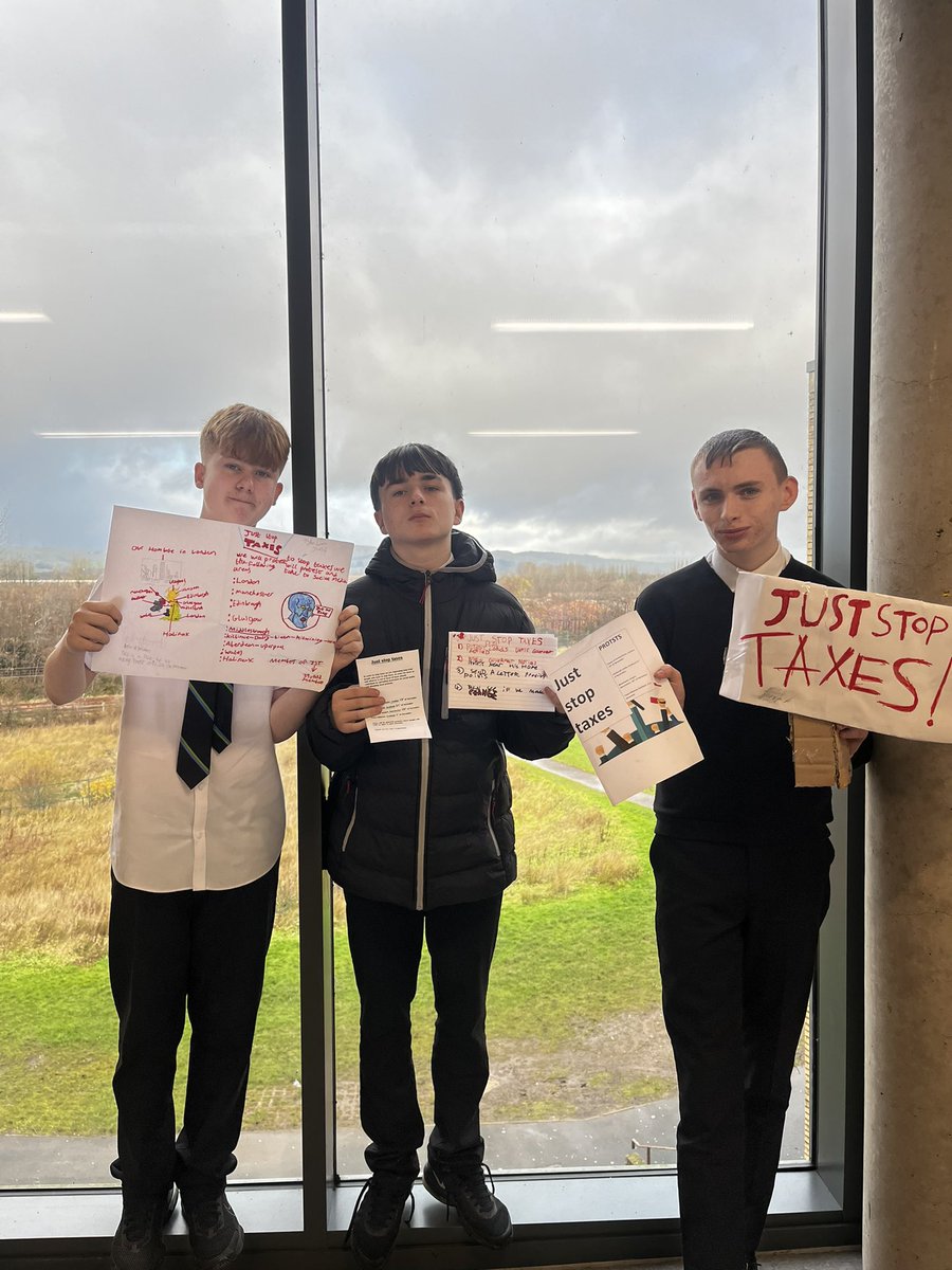 S3 have been campaigning this week for their individual pressure groups in Modern Studies ✅