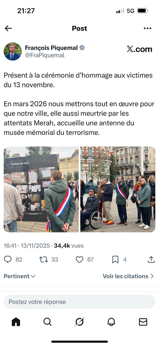 ⁦<a href="/FraPiquemal/">François Piquemal</a>⁩ Que l’auteur soit le candidat LFI aux municipales ou un zélote n’a aucune importance. Cela reflète parfaitement ce qu’est @LFI : inculte, grossier même cravaté. Comment peut-on penser à s’allier à ces idiots utiles de l’islamisme?