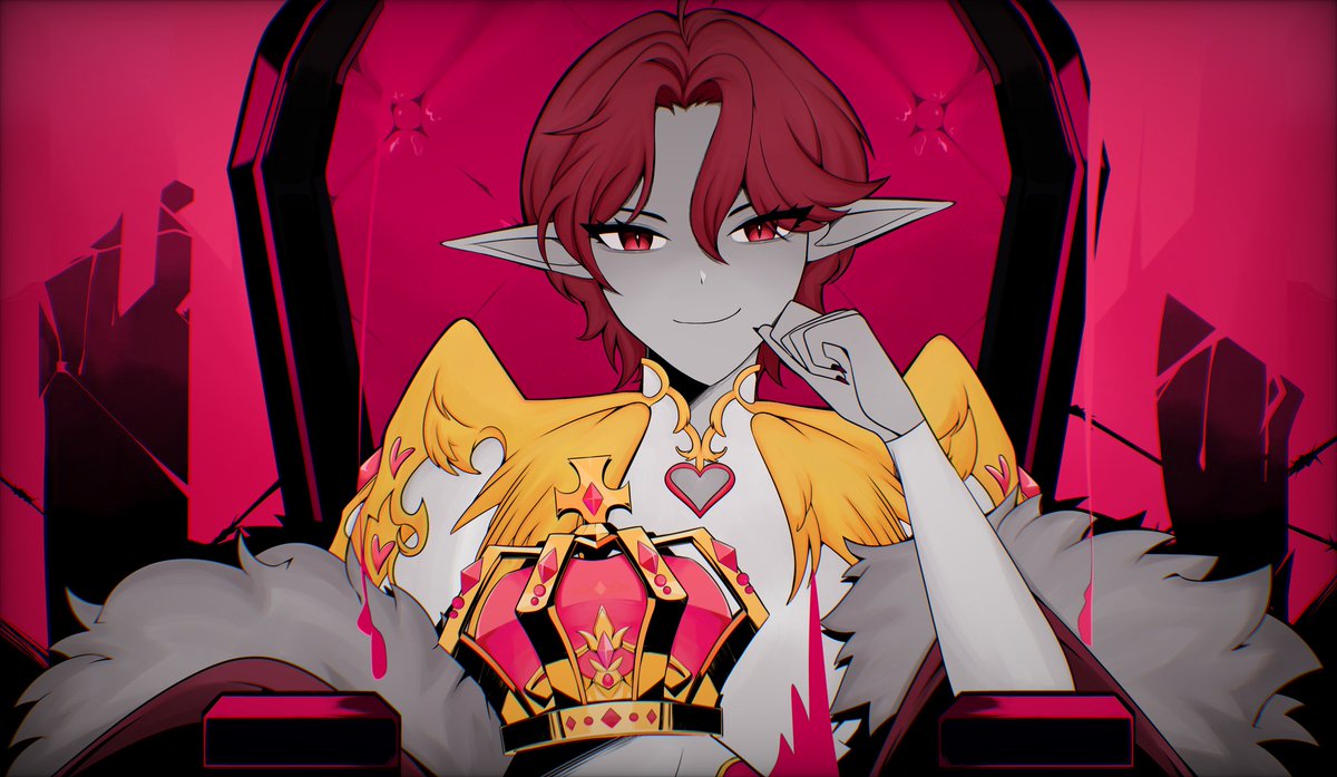 "Open Your Heart and accept the blessing of my heavenly light✨️🩷" 
-
An amazing piece by <a href="/MobB0x/">MobBox | KING COMMS OPEN</a> please go check them out!