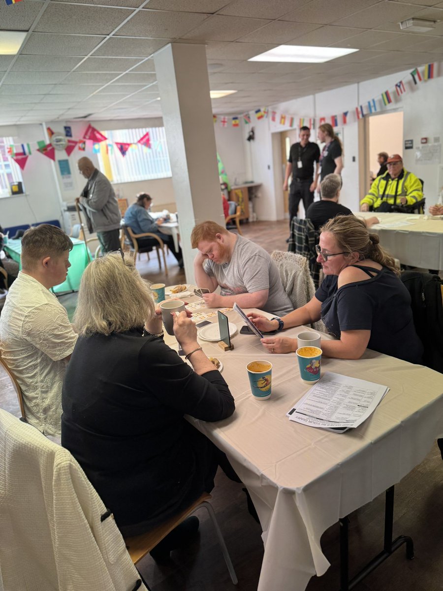 Huge thank you to #Argentolounge #Preston for providing the food for today’s Community Lunch. 20+disabled people sat together, ate together, shared stories &amp; checked in on each other.
Proud to be their Community Partner, Proud to be #Userled