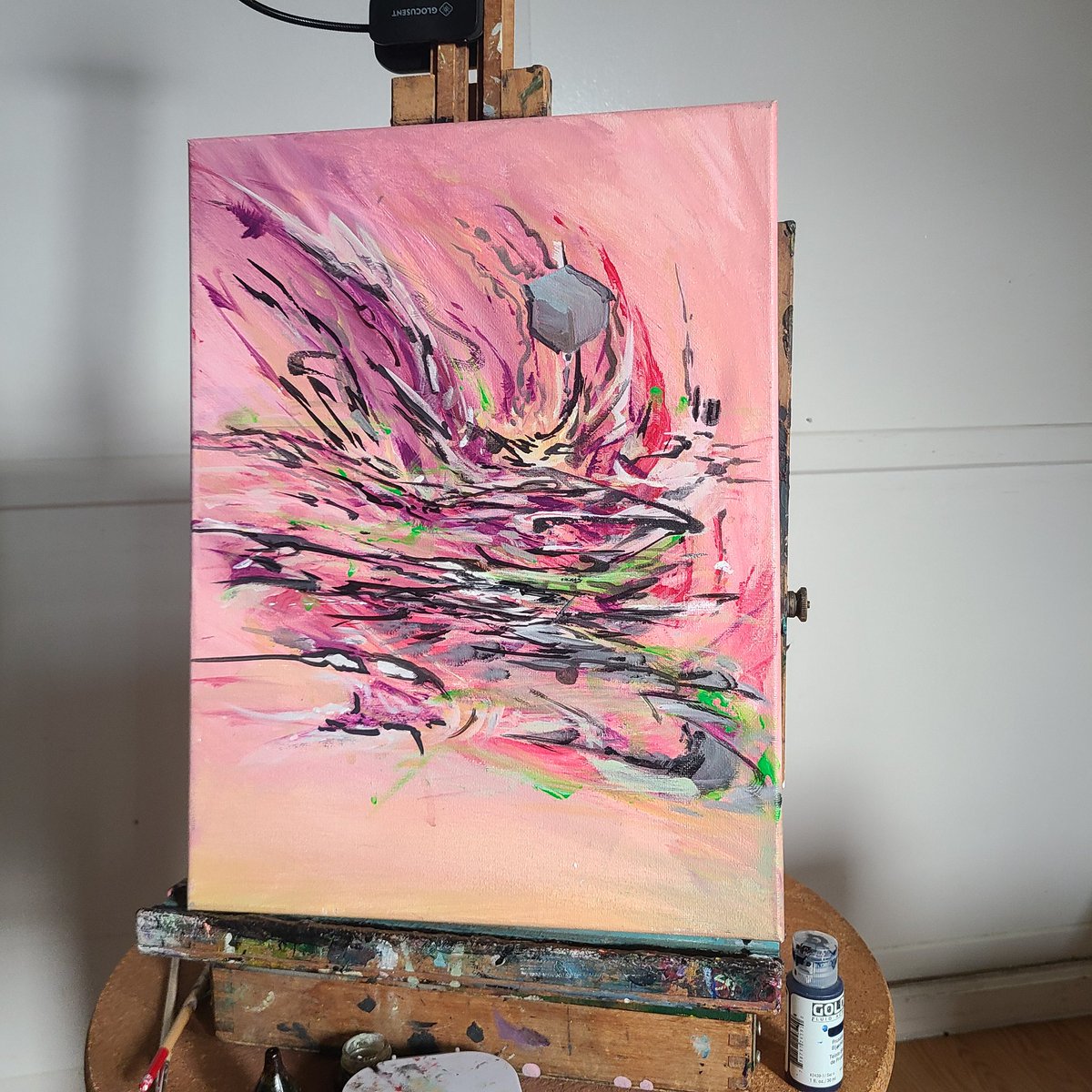 Behold. A fraction 

A smidge 

The brush has been good to me