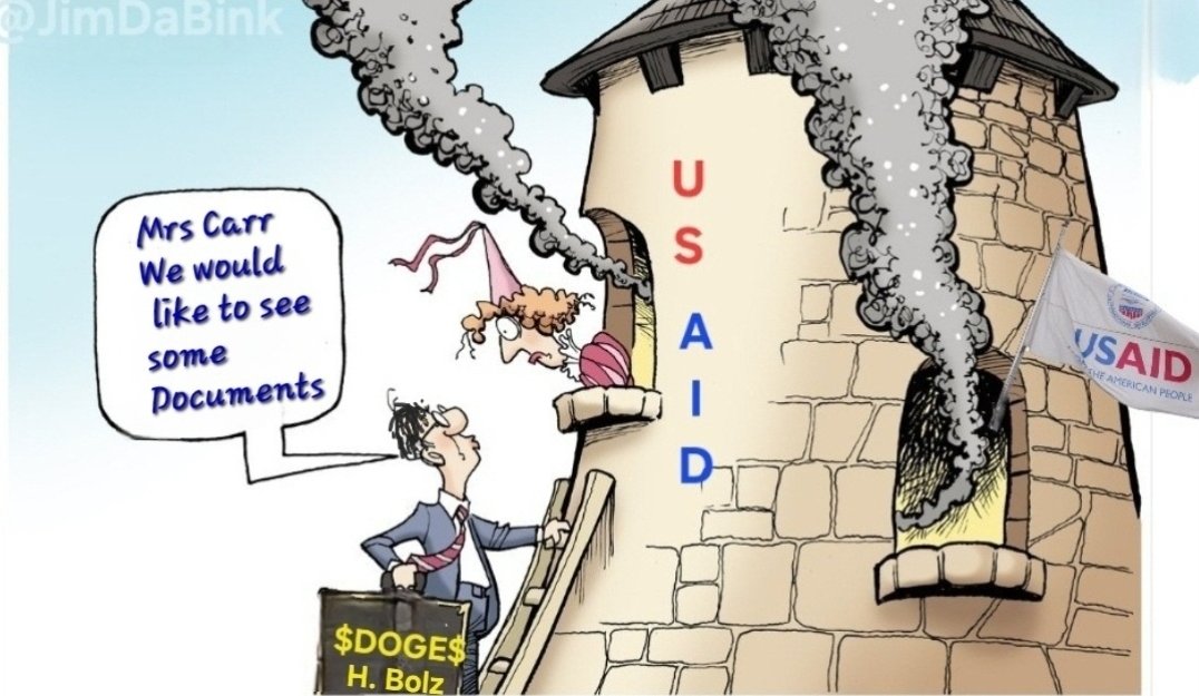 JimDaBink's tweet image. The USaid Burecrats used our money to Pay BBC,  PBS &amp;amp;  NPR &amp;amp; all the propaganda  media. Then biden paid Pfizer who bought the rest of MSM.
See the pattern.
 SMH