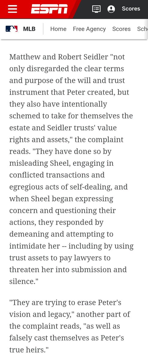 To refresh our memory, here are some quotes from Sheel's complaint in an espn story about the suit (almost a year ago).