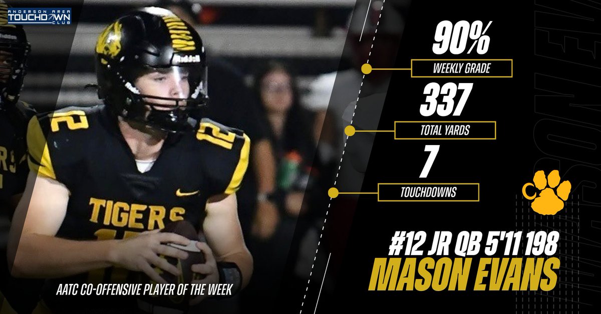 This week's Co-Offensive Player of the Week is Mason Evans from Crescent!