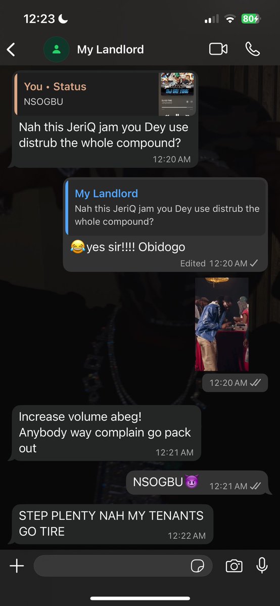 JUXT_GENESIS's tweet image. BROOO JeriQ is in FULL GOD-MODE!! 🥹🔥
@jeriqthehussla @MinzNSE Mpa wetin   Una put inside this song?! 😭🔥

Even my landlord Dey feel am😂🔥