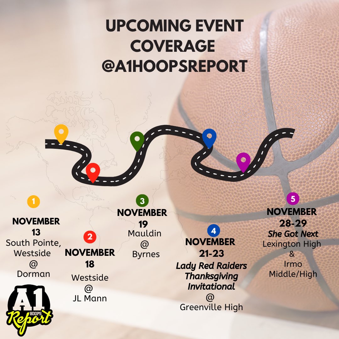 a1hoopsreport's tweet image. 📍NOVEMBER TAKEOVER 📍
A1 Hoops is hitting the road all month long to scout the next wave of talent! 🏀🔥 We’re pulling up to see who’s got next. Stay Locked In! #A1Hoops #SheGotNext #FallLeague #Select100 #NextUp