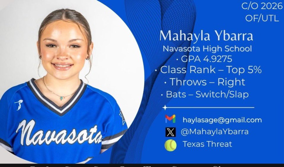 Excited to learn from great coaches and showcase my skills at the East Texas Baptist University Prospect Camp Sunday! <a href="/ETBU_Softball/">ETBU Softball</a> 

#GoTigers #Classof2026 #26UTLUNCOMMITTED