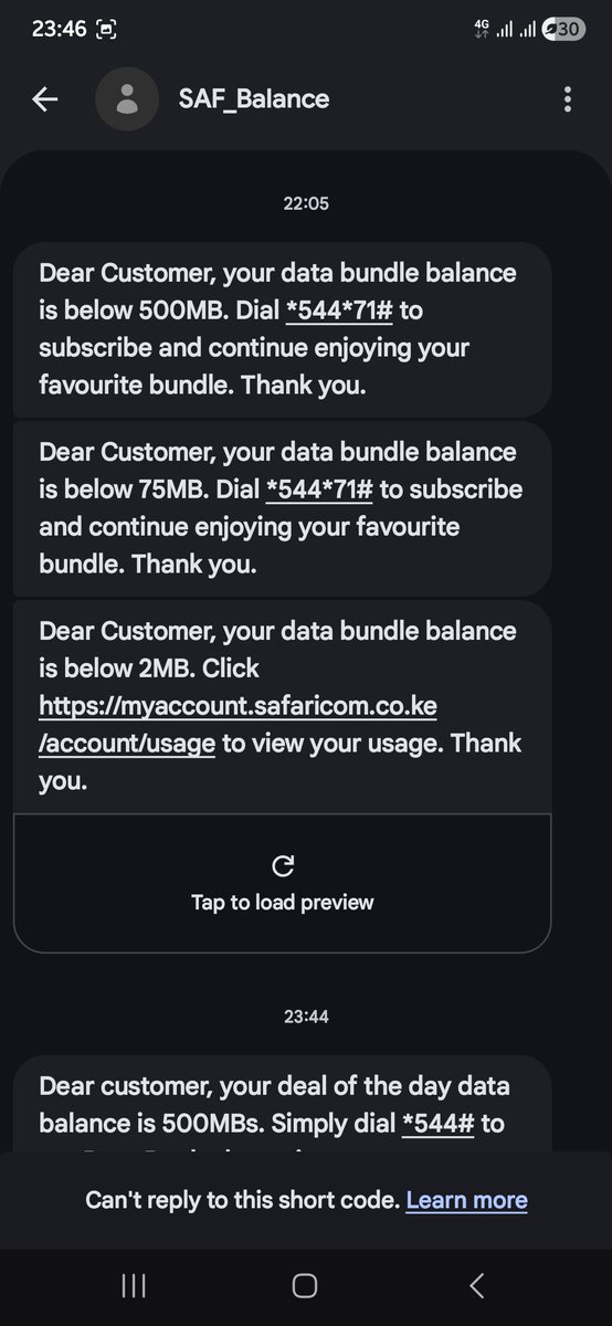 TonyKtee's tweet photo. @Safaricom_Care @SafaricomPLC

Whats happening to bundles. Bought 15gb on Tuesday. Most times am on wifi. Zimeisha bought the 2 gb and within 30 mins mnasema pia imekuwa exhausted.  How? https://t.co/5JjQqDZ7rx