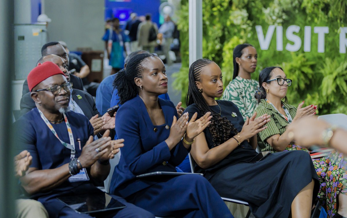 primebc1's tweet photo. Happy to have our very own @adelinecyuzuzo representing Prime Biodiversity Conservation at the launch of the Biodiversity Window under the theme “Unlocking Nature Finance” at #COP30 in Belém, Brazil 🇧🇷.

She highlighted our conservation work in @Gishwati_Mukura National Park, showcasing how local action drives global impact. #GreenRwanda