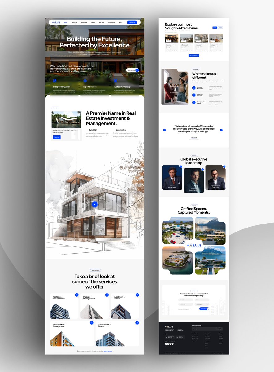 chris_visuals55's tweet image. Real Estate 🏡 Website✨