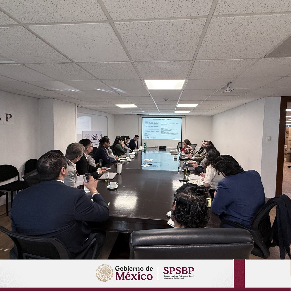 SaludSPPS's tweet photo. 🚭 En la @SSalud_mx fortalecemos la defensa de la salud pública.
Durante el Taller Intersectorial de Alto Nivel junto a la @OPSOMSMexico y @VitalStrat , reforzamos capacidades rumbo a la COP11 del Convenio Marco para el Control del Tabaco. 🌎
#ControlDelTabaco #SPSBP https://t.co/LtFFEY3b7W