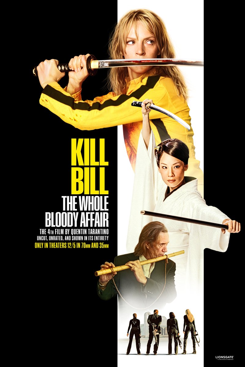 Attack me with everything you have. 🩸

Experience KILL BILL: THE WHOLE BLOODY AFFAIR - Exclusively in Theaters December 5.
