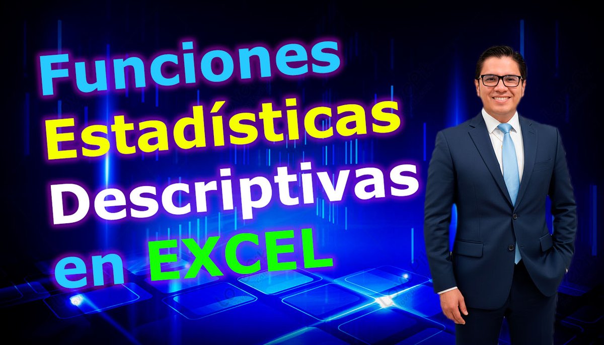 ExpositoresTop's tweet photo. Funciones estadísticas en Excel explicadas fácil: domina PROMEDIO, MEDIA... https://t.co/Zbts2zRhbo a través de @YouTube https://t.co/0aKCoPqyEI
