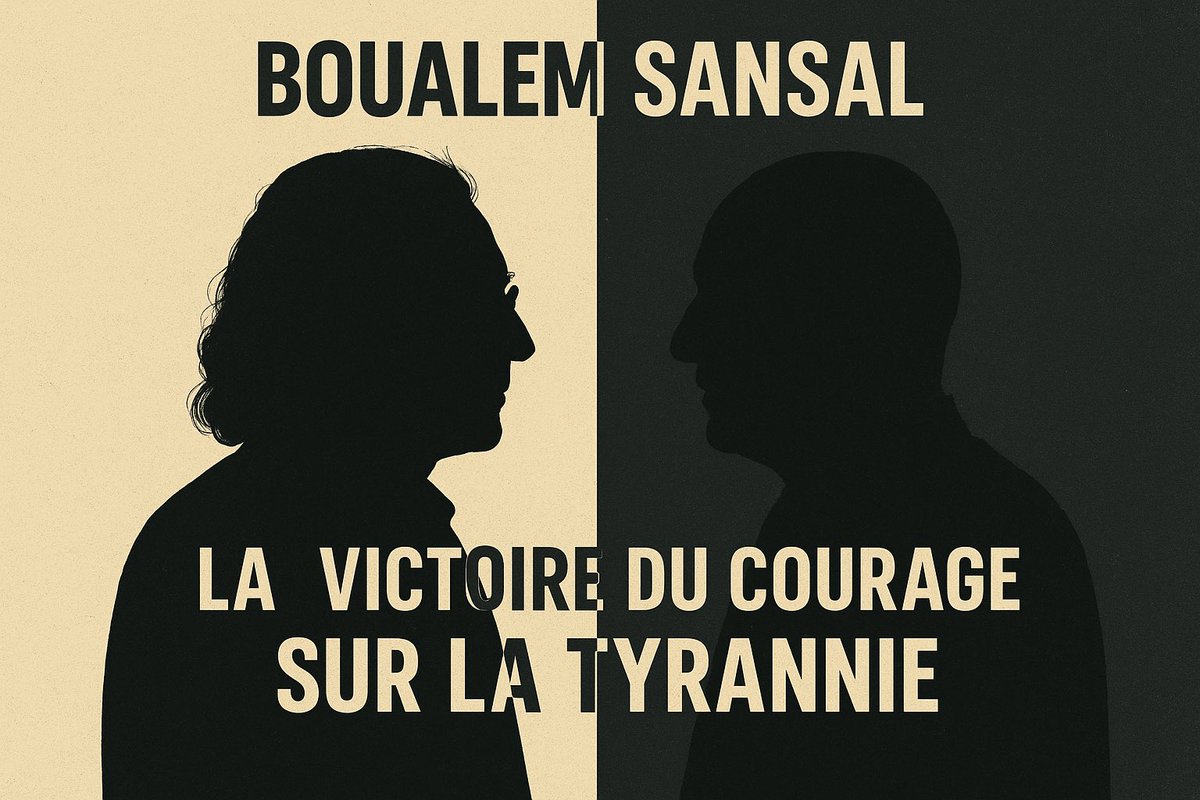 kabyle's tweet image. Boualem Sansal, la victoire du courage sur la tyrannie - Par @ABellabbaci #BoualemSansal #Kabylie
 #Kabyle #LibertéDExpression #DroitsHumains #PenséeLibre #Amazighs
kabyle.com/boualem-sansal…