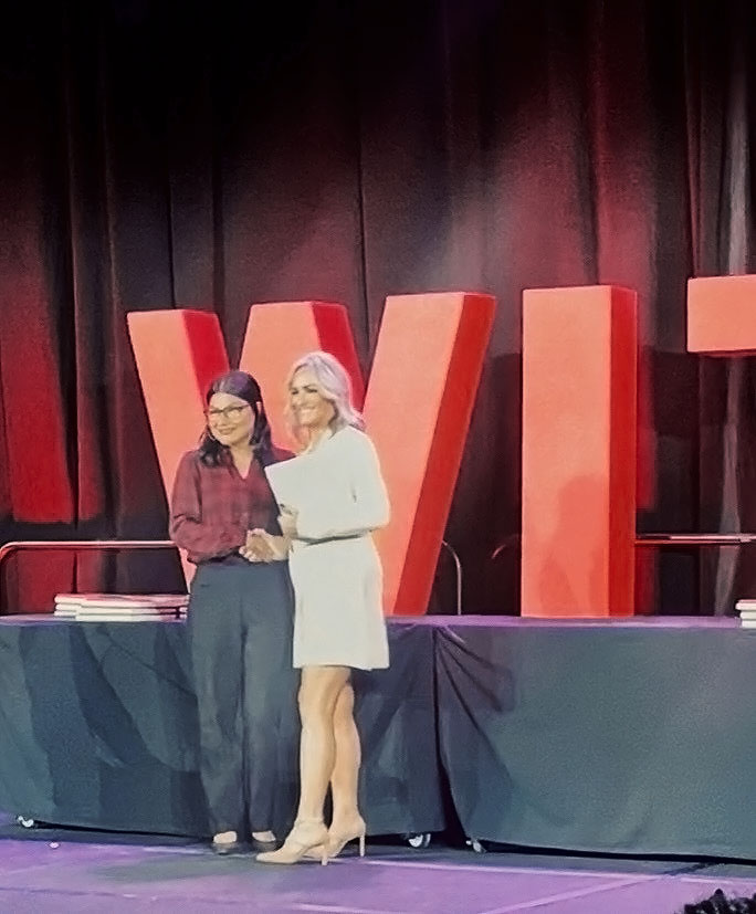 PegasusTRANSFLO's tweet image. It was an honor to join the members of the @WomenInTrucking at the Accelerate Conference in Dallas and receive the award for being a Top Company for Women to Work in Transportation.

We’re excited to continue this mission and be back in 2026!

#Trucking #FreightTech