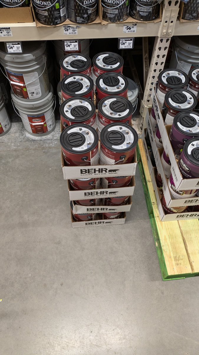 WhidbeyTom428's tweet image. Paint delivery day
@ Home Depot
#workflow