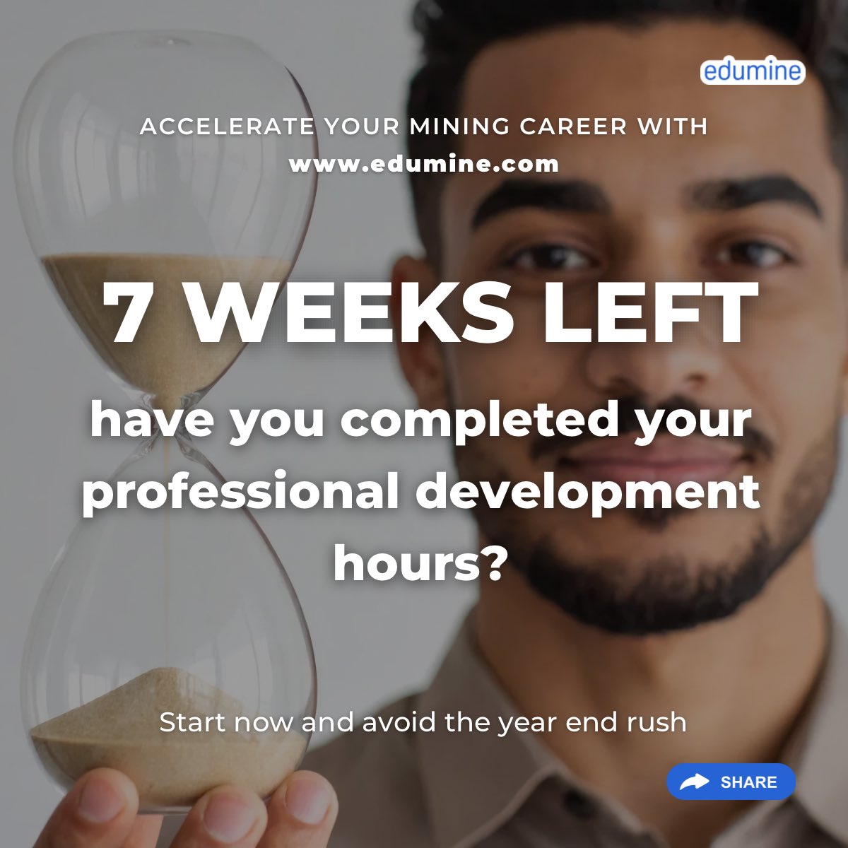 Edumine's tweet photo. Seven weeks left to complete your professional development hours. If you have been meaning to get started, this is your moment.

Explore the full Edumine course catalogue and choose a course that will help you finish the year with purpose.
 📚 Link: https://t.co/TiSKLJ6YgB https://t.co/iu6swBt3a5