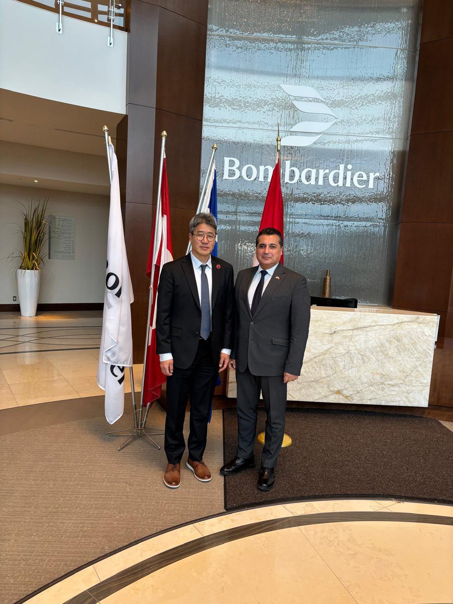 We had an on site visit to Bombardier premises and held productive meetings at this one of the world’s leading aviation companies.

We will continue our efforts to strengthen the ties between Türkiye and Canada. @bombardier
