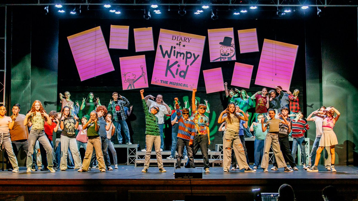 🎬TOMORROW! Oh, middle school - what a rollercoaster it can be. The Dake Jr. HS musical, "Diary of a Wimpy Kid," opens at 7 o'clock Friday. Don't miss this funny story about friendship + the foibles of growing up!

⏰WHEN: 7 PM Fri., 2 PM &amp; 7 PM Sat. + 2 PM Sunday
📍WHERE: IHS