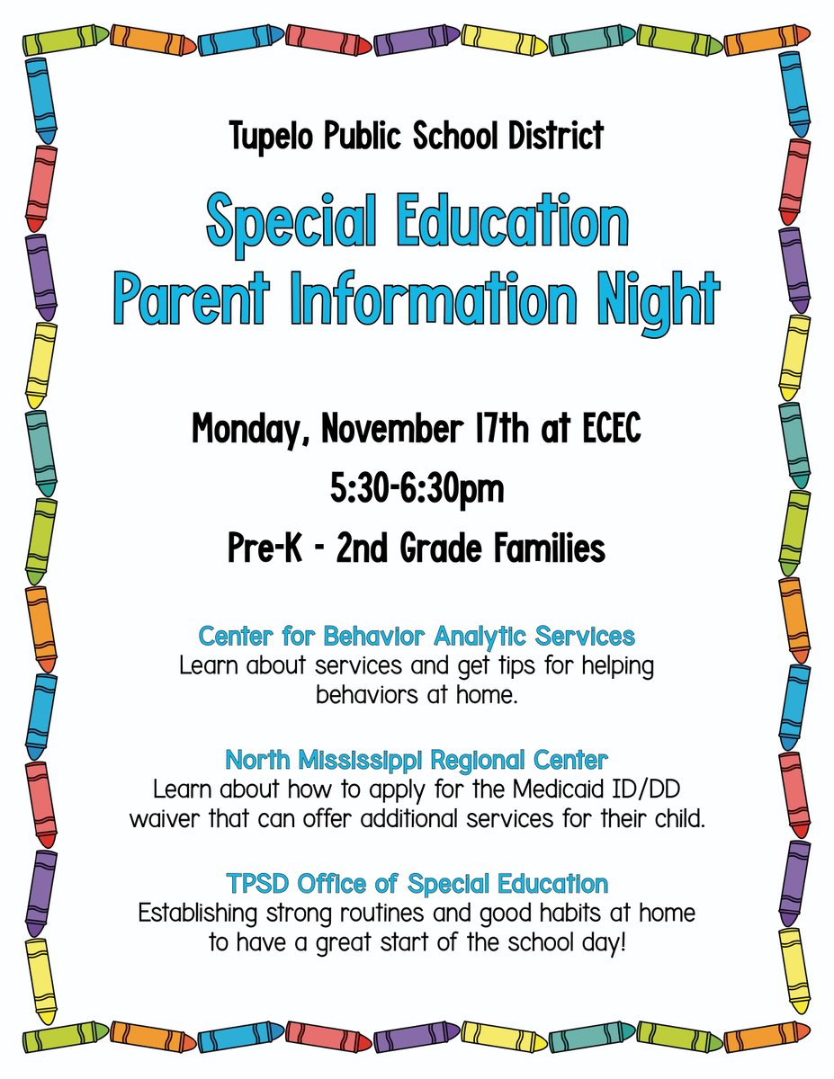🔥 Special Education Parent Info Night 🔥 #TPSD