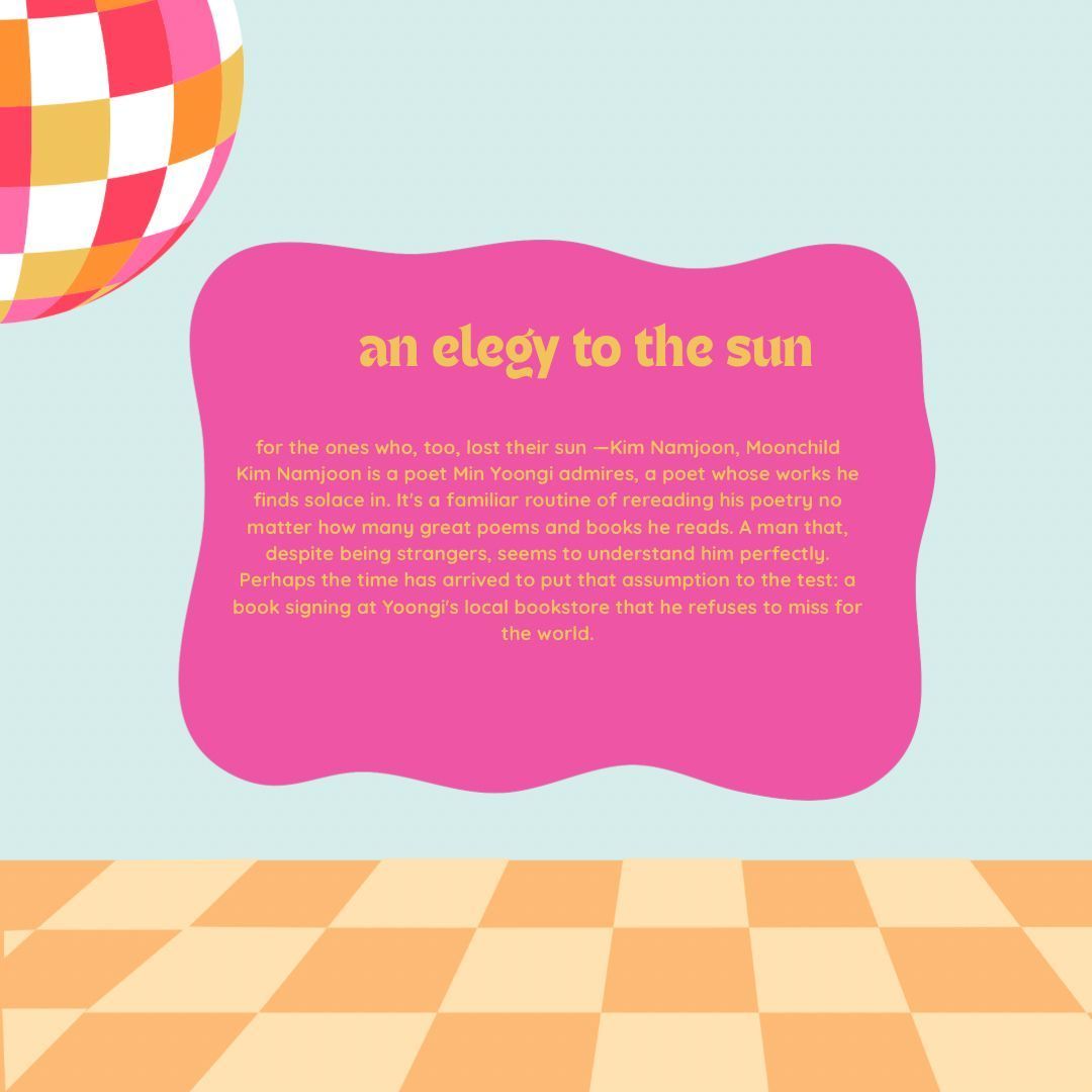 🪩 an elegy to the sun
🪩 Written by <a href="/purpleink7pot/">Lilac⁷ (more active on bsky)</a>
🪩 archiveofourown.org/works/73613676…