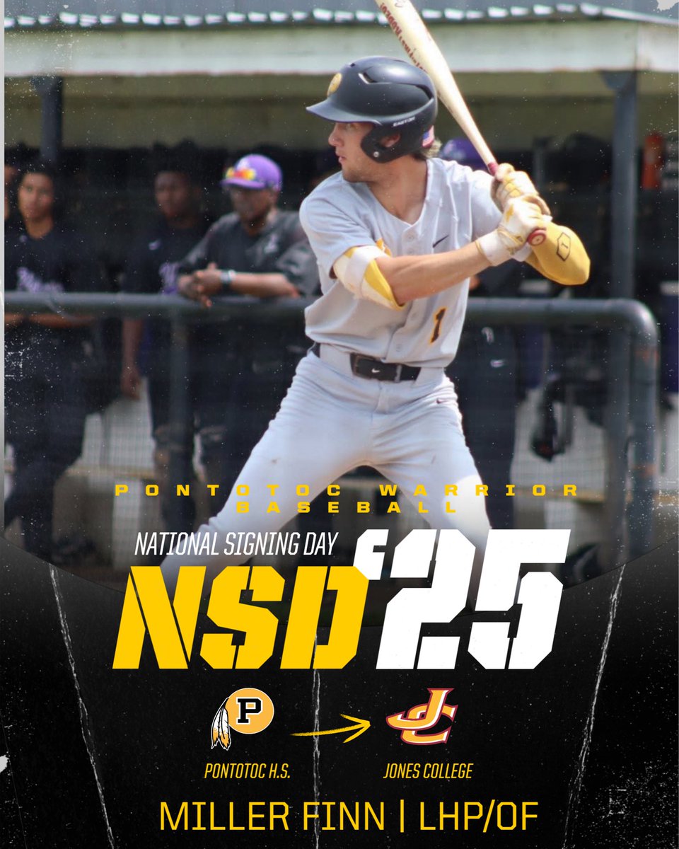 Congratulations to Miller Finn for making it official with <a href="/JC_BobcatsBB/">Jones College Baseball</a>