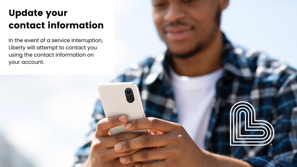 If there is an interruption to your water service caused by system upgrades or an unforeseen emergency, Liberty will attempt to contact you using the contact information on your account. Confirm or update your contact information through My Account: myaccount.libertyenergyandwater.com/portal/#/login…