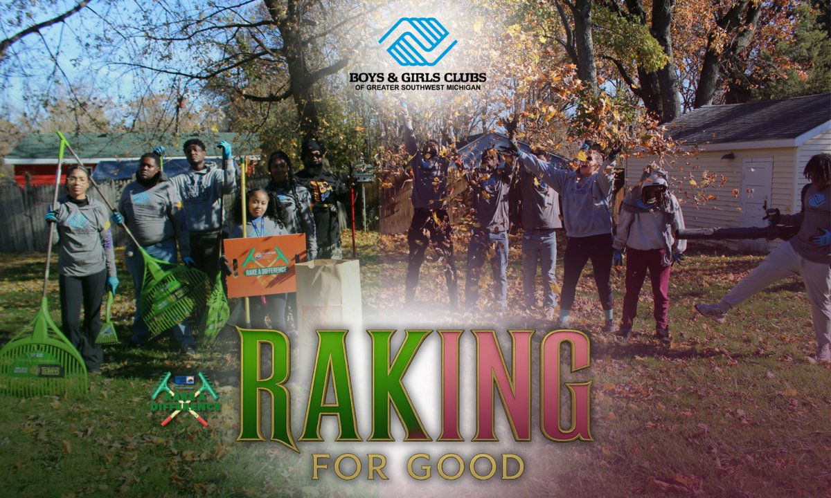bgcswmi's tweet image. Our teens were serving serious Oz energy at Rake a Difference.

Leaves were flying, smiles were everywhere, and seniors in our community got a little extra help heading into fall.

Good deeds always rise.

#RakeADifference #WickedGood #BGCSWM #RADTeam2025 @unitedwayswmi
