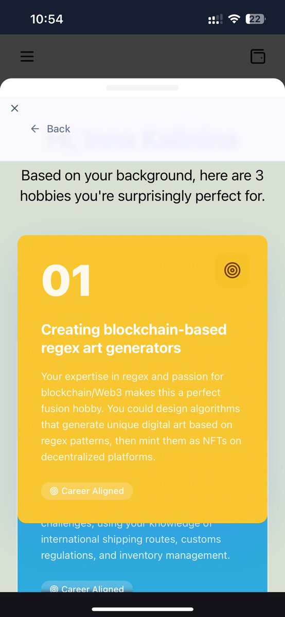 InnaKalini97034's tweet image. My LinkedIn data tells me that I need to get a life outside of work by taking up underwater photography of Mediterranean marine life.
Harness your data to find your hidden passion: app.vana.com #datarevolution @vana