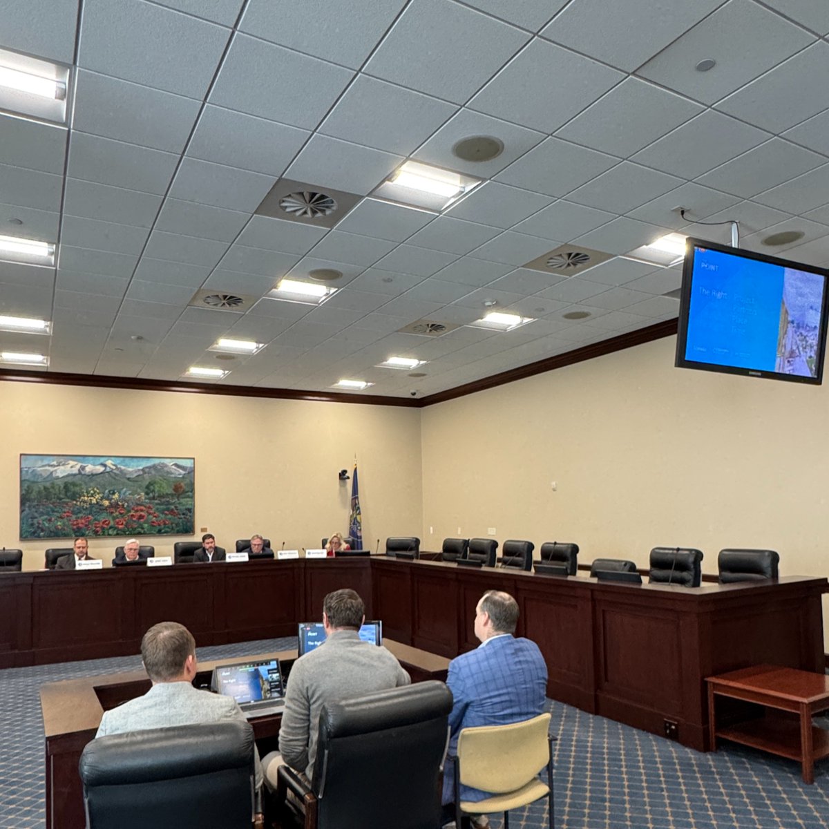 thepointutah's tweet photo. Did you miss the November Point of the Mountain State Land Authority Board meeting? We received a Phase I update from The Point Partners and an overview of the Advanced Air Mobility Feasibility Study from NEXA Advisors. Watch the full meeting here: 
https://t.co/s4ZPWO5ito https://t.co/0uotF6Hmpn