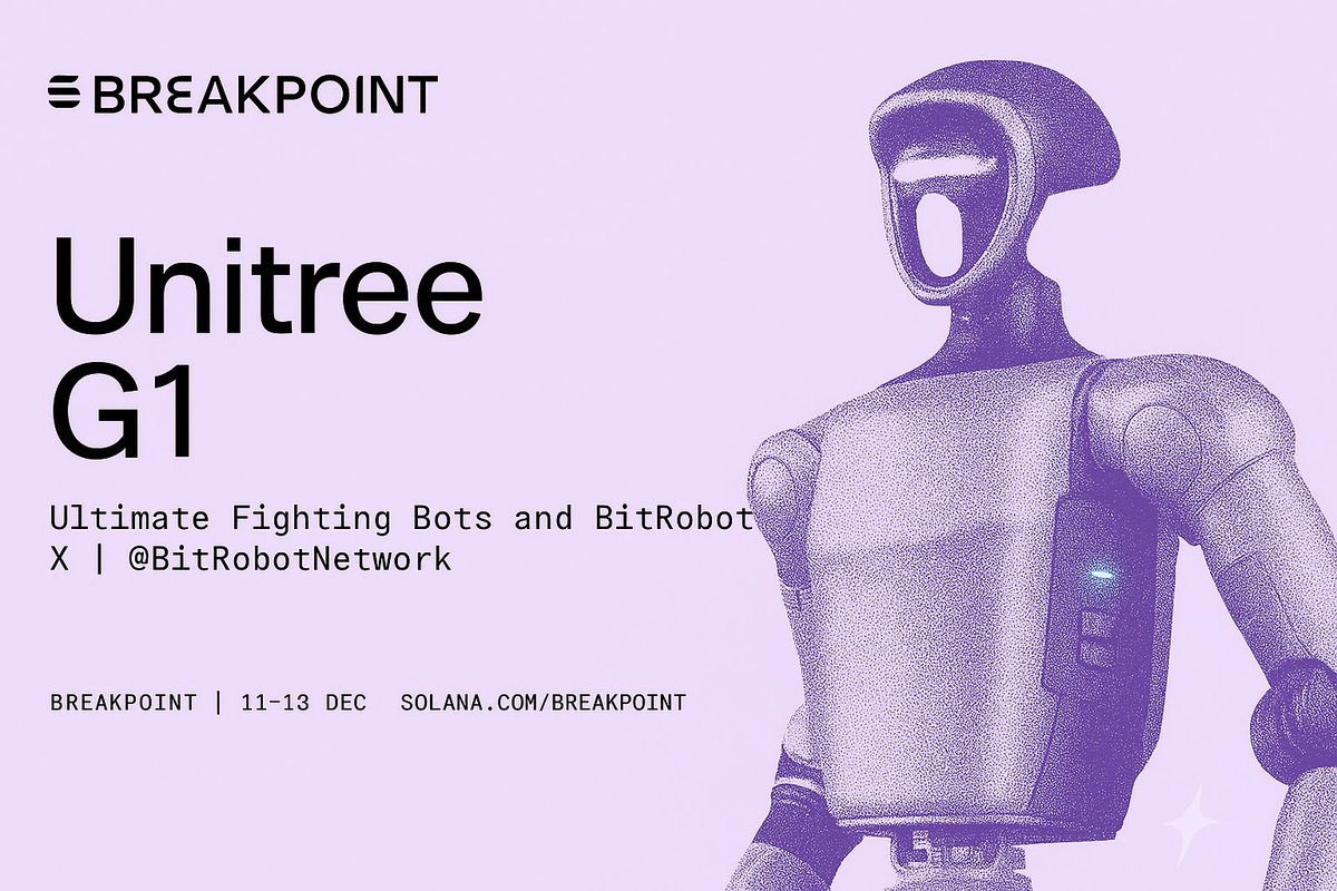 BitRobotNetwork's tweet image. T-27 days to @SolanaConf Breakpoint at Abu Dhabi

And we&apos;re sending our best talent to make the first ever robot cage fight in the Middle East possible.

See you ringside soon.