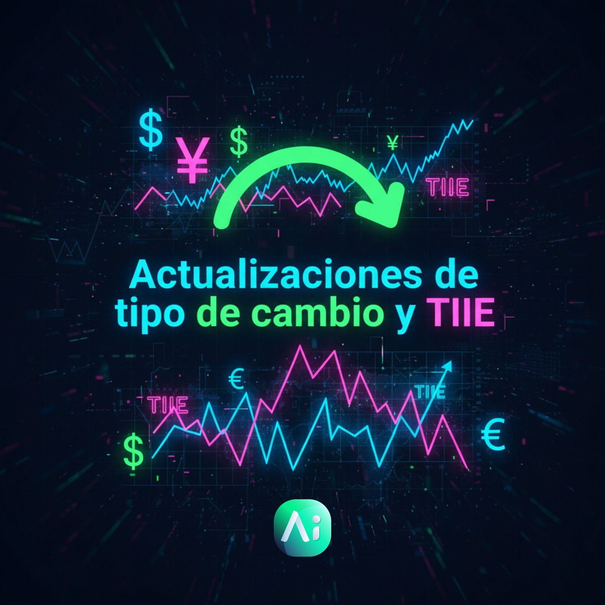 helpai_mx's tweet image. 📈 ¡ECONOMÍA AL DÍA! Banxico publica nuevas tasas y tipo de cambio.
Tipo de cambio a $18.2982 M.N. y TIIE actualizadas (hasta 7.6341%). ¡Datos financieros clave para tus operaciones y contratos! 🔗 help-ai.mx/blog/alerta-le…
#Banxico #TipoDeCambio #TIIE #Finanzas #Mercado