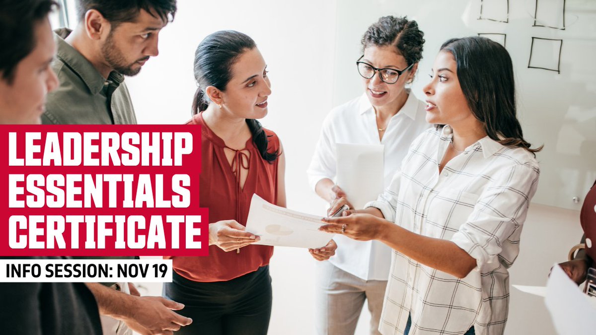 CS_SFU's tweet image. Discover an inclusive approach to leadership. RSVP for our Leadership Essentials Certificate info session on Nov 19. ow.ly/yilH50Xhel7