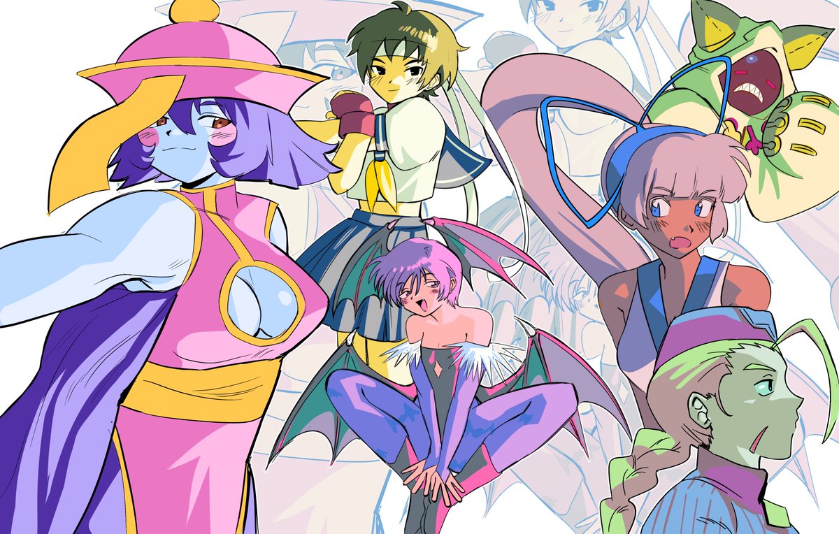 random fighting game girls