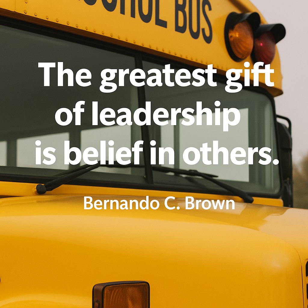 BrownBernando's tweet image. Great leaders give their team the gift of belief. That’s where real growth starts.
#SchoolDistrictLeadership #SystemsThatWork #Leadership