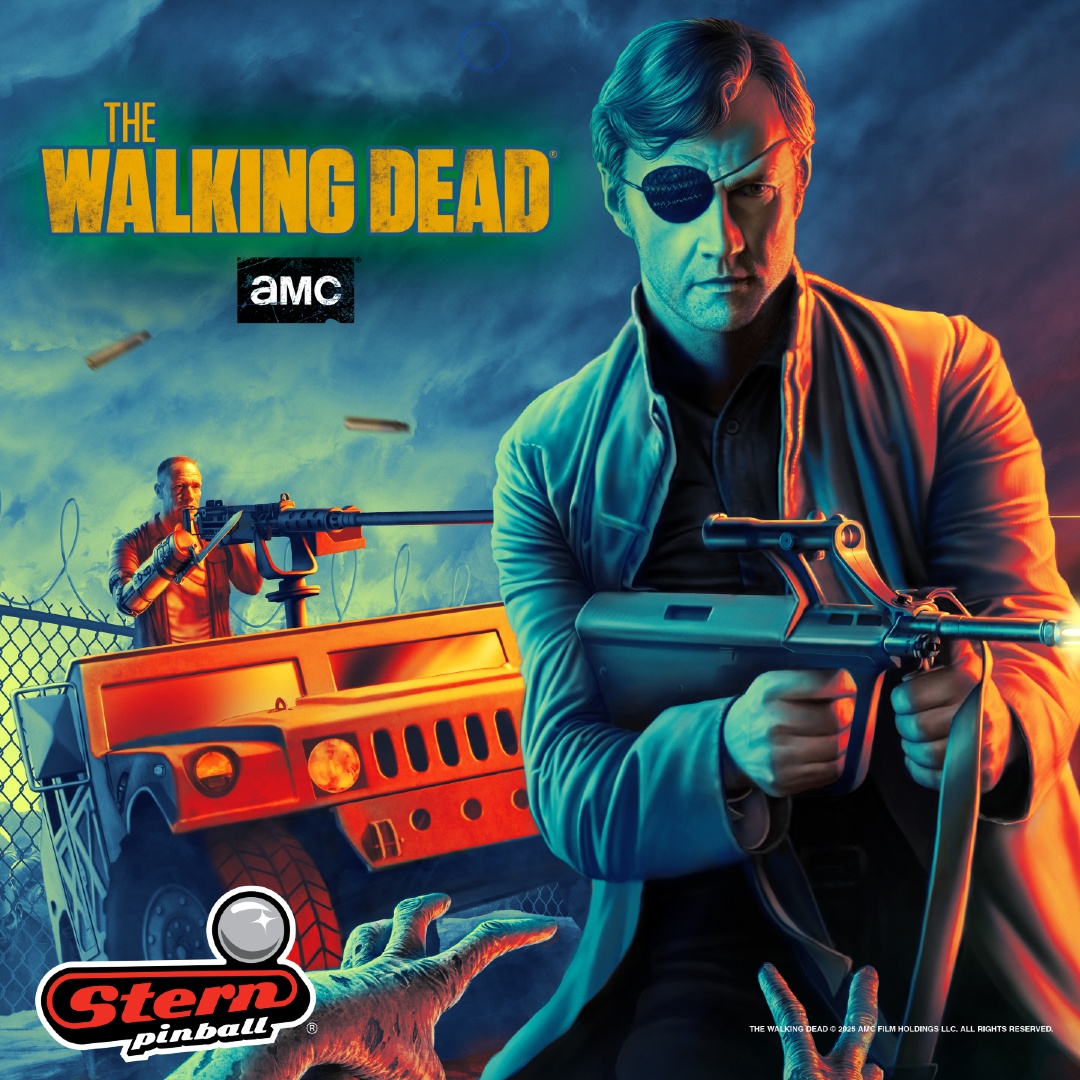 BetsonSolutions's tweet image. In Stern Pinball’s The Walking Dead Remastered pinball game, players will battle walkers and survive key scenes from The Walking Dead in an immersive physical pinball experience like none other.