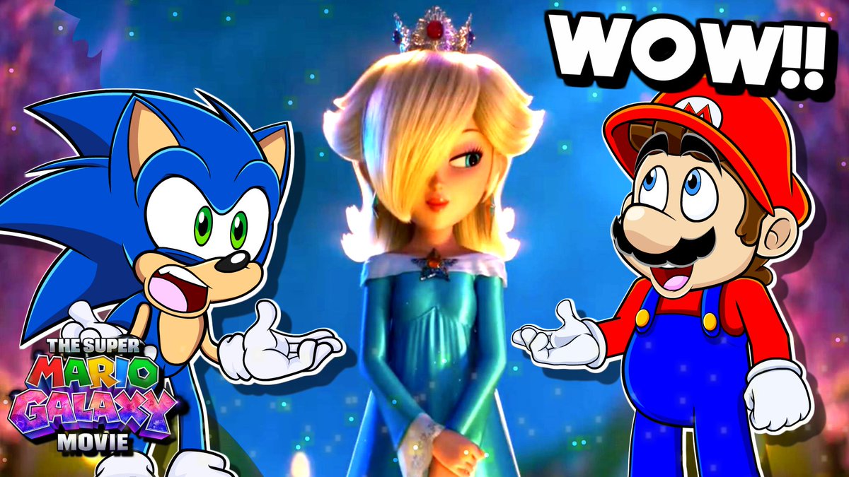 🍄 WAHOO!!  🍄
Mario &amp; Sonic REACT to the "Super Mario Galaxy Movie" Trailer! 💫 🔵💨

🍿 WATCH IT HERE: youtu.be/pNHeLvtRbAY