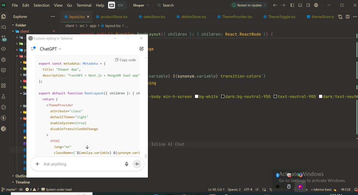 alpha_the_dev's tweet image. I Just started build my new start-up, wish me luck 🤝🤝