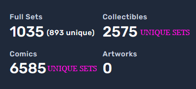 Hey Veve, what about my suggestion to also show the 'unique' sets behind Collectibles and Comics? It would really help me keep track of everything! Wouldn't that be easy to implement? <a href="/veve_official/">VeVe | Digital Collectibles</a> <a href="/DavidYuNZ/">David Yu ⭕️</a> 🫶