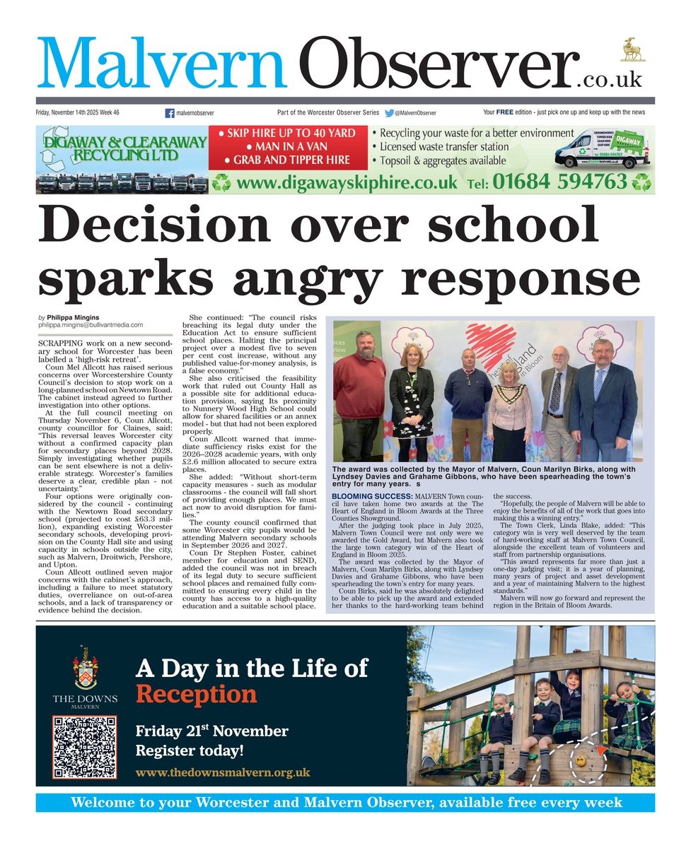 Malvern Observer tweet media