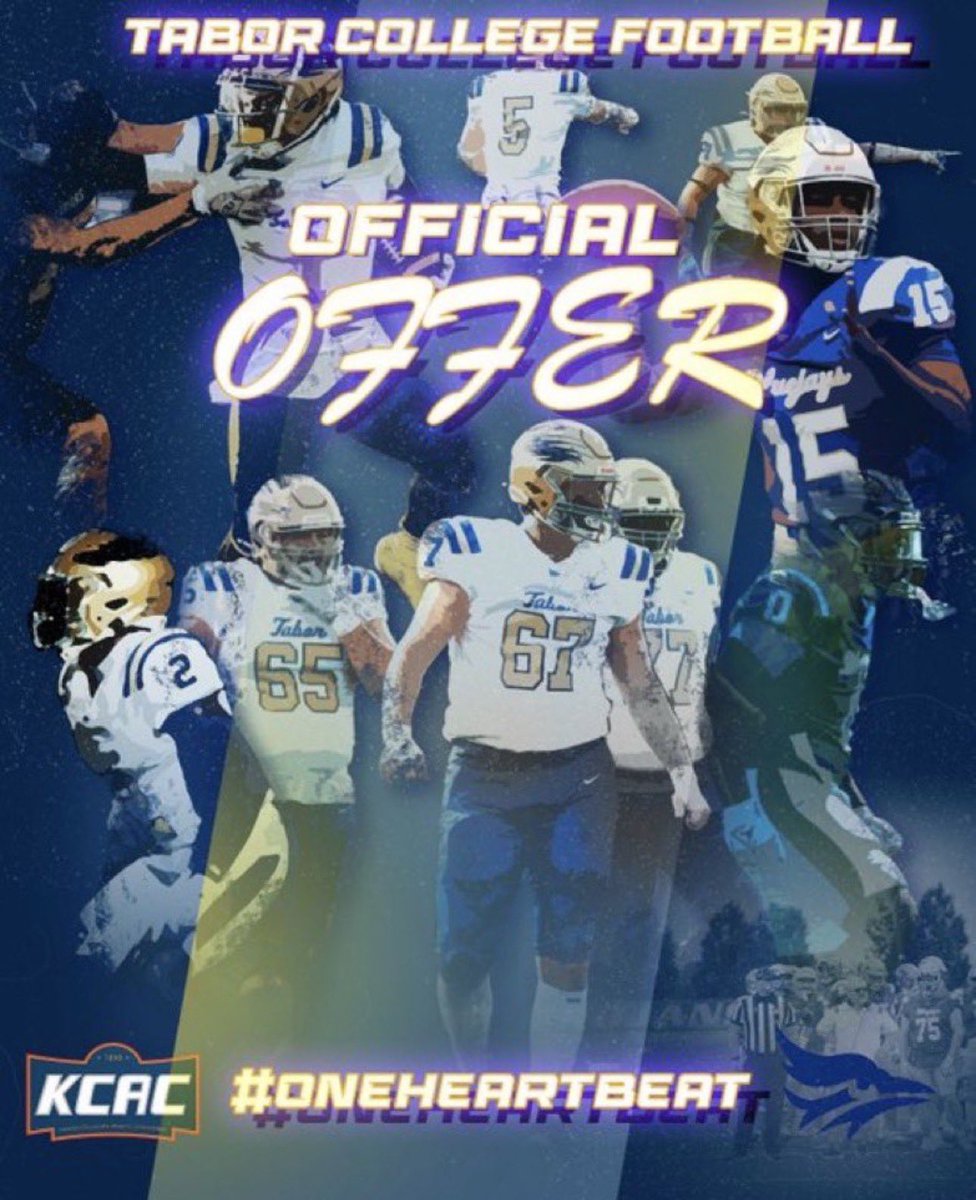 I am blessed to receive my second offer from Tabor college <a href="/kevinr57/">Kevin Roehrich</a> <a href="/TaborCollege/">Tabor College</a> #agtg