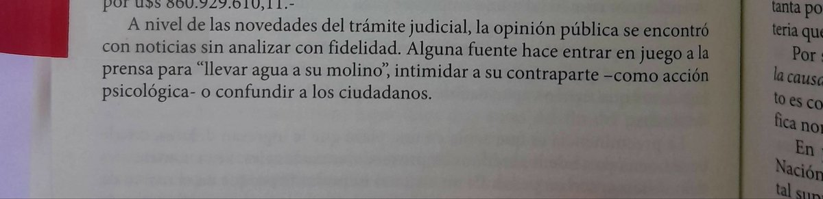 El #Poroteo en el #Cramdown del  #Concurso #Vicentín no es una excepción a lo que había escrito en el libro oportunamente; el juego de los medios de prensa