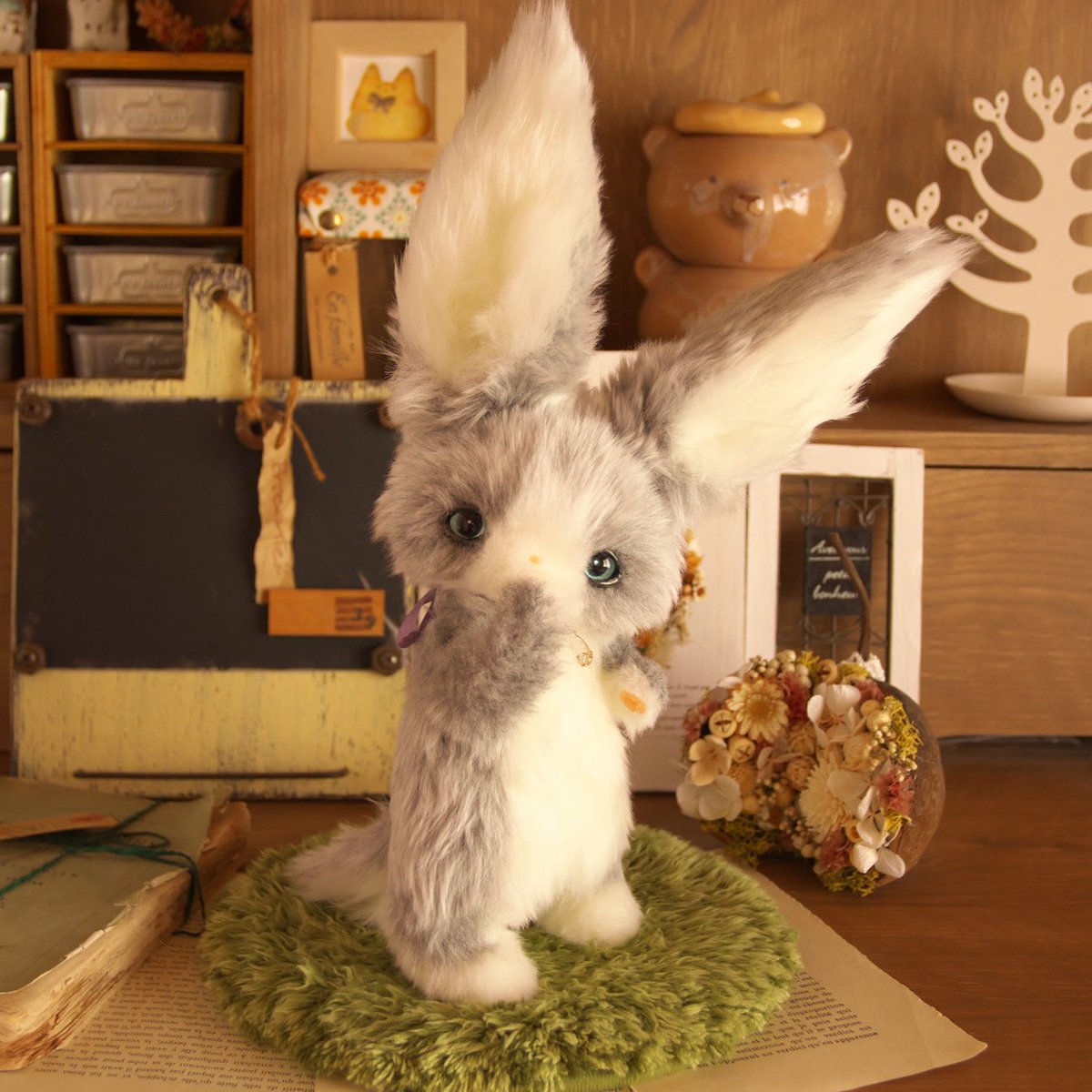 minneで販売中のうさぎさんヤフオクでもお家探し始めました🐰💕

販売開始価格20,000円から即決28,000円です😌🌸

ご縁がありますように🙏✨✨✨

ヤフオク↓
cocoperi1984☆アートドール☆うさぎ auctions.yahoo.co.jp/jp/auction/g12…

#アートドール
#うさぎ
#ヤフオク