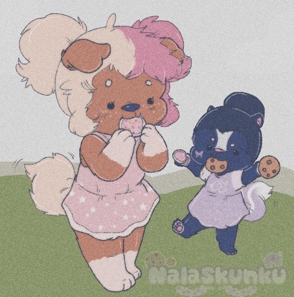 floofyfayeth's tweet image. Cookies are better when shared with friends &amp;lt;3